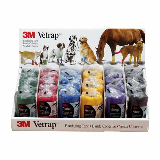3M: Vetrap 4" Multi-Color Pack
