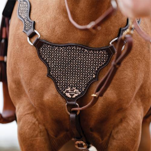 BROWBAND CHOCOLATE CONFECTION HEADSTALL