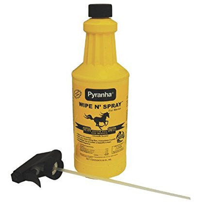 Pyranha Wipe N Spray Fly Protection