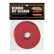 Weaver Red and Black Rubber Bit Guards