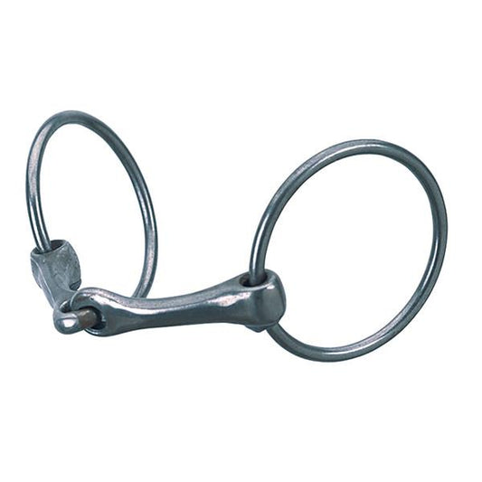Weaver All Purpose Ring Snaffle Bit, 5" Mouth