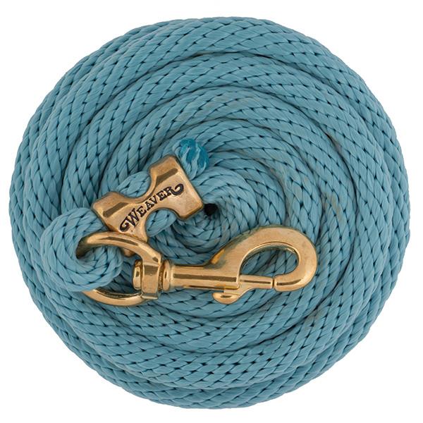 Poly Lead Rope with a Solid Brass 225 Snap