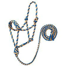 Weaver Leather Braided Rope Halter with 6' Lead