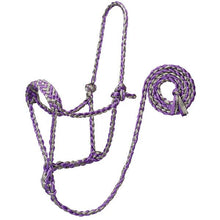 Weaver Leather Braided Rope Halter with 6' Lead