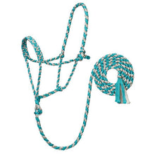 Weaver Leather Braided Rope Halter with 6' Lead