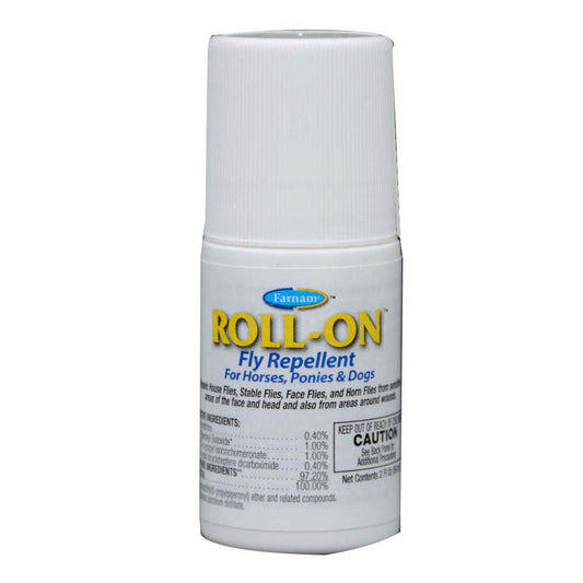 Farnam Roll-On Fly Repellent for Horses, 2 fl oz