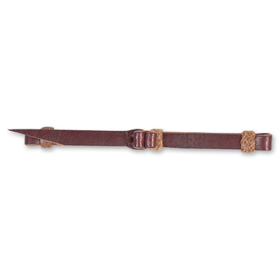 Latigo Bit Hobble with Rawhide Loops