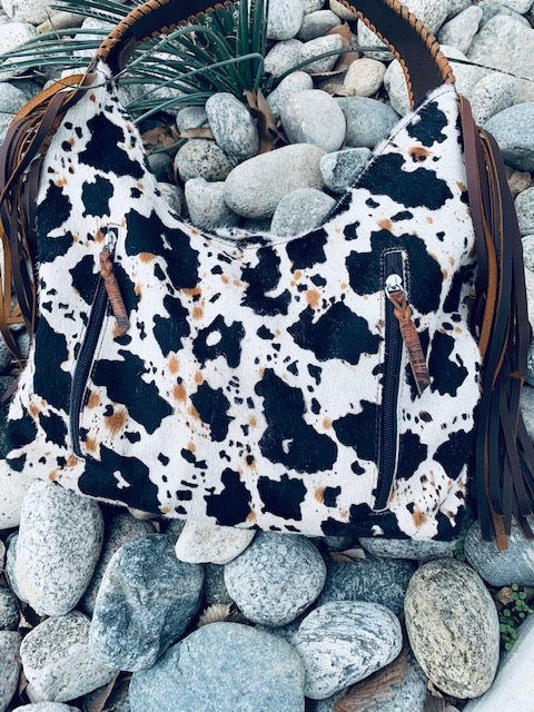 HOBO BAG WITH FRINGE