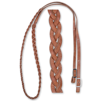 Martin 5/8" Harness Barrel Rein: 3 Plait