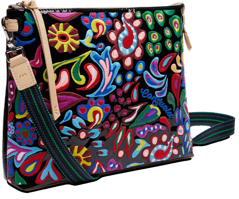 Mack Embroidered downtown Crossbody