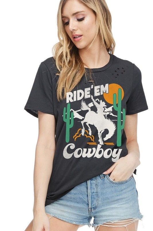 RIDE EM' COWBOY TEE