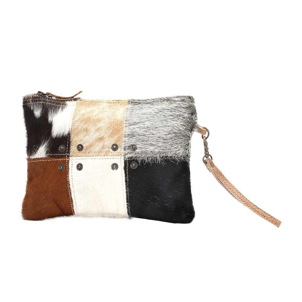 BUTTON HAIR-ON SMALL BAG