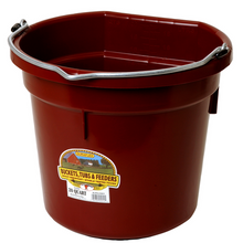 20 QT Flat Back Bucket