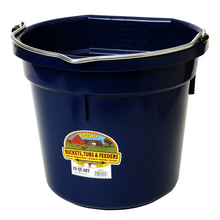 20 QT Flat Back Bucket