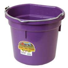 20 QT Flat Back Bucket