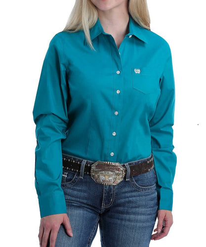 CINCH SOLID TEAL L/S