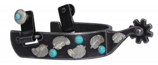 FEATHER TURQUOISE SPURS