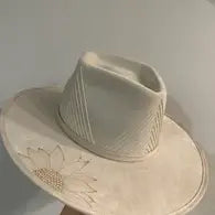 SUNFLOWER SUEDE HAT