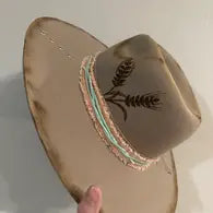 TAN WOOL HAT