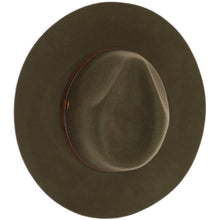 C.C. BEANIE STRAP TRIM WOOL FELT PANAMA HAT