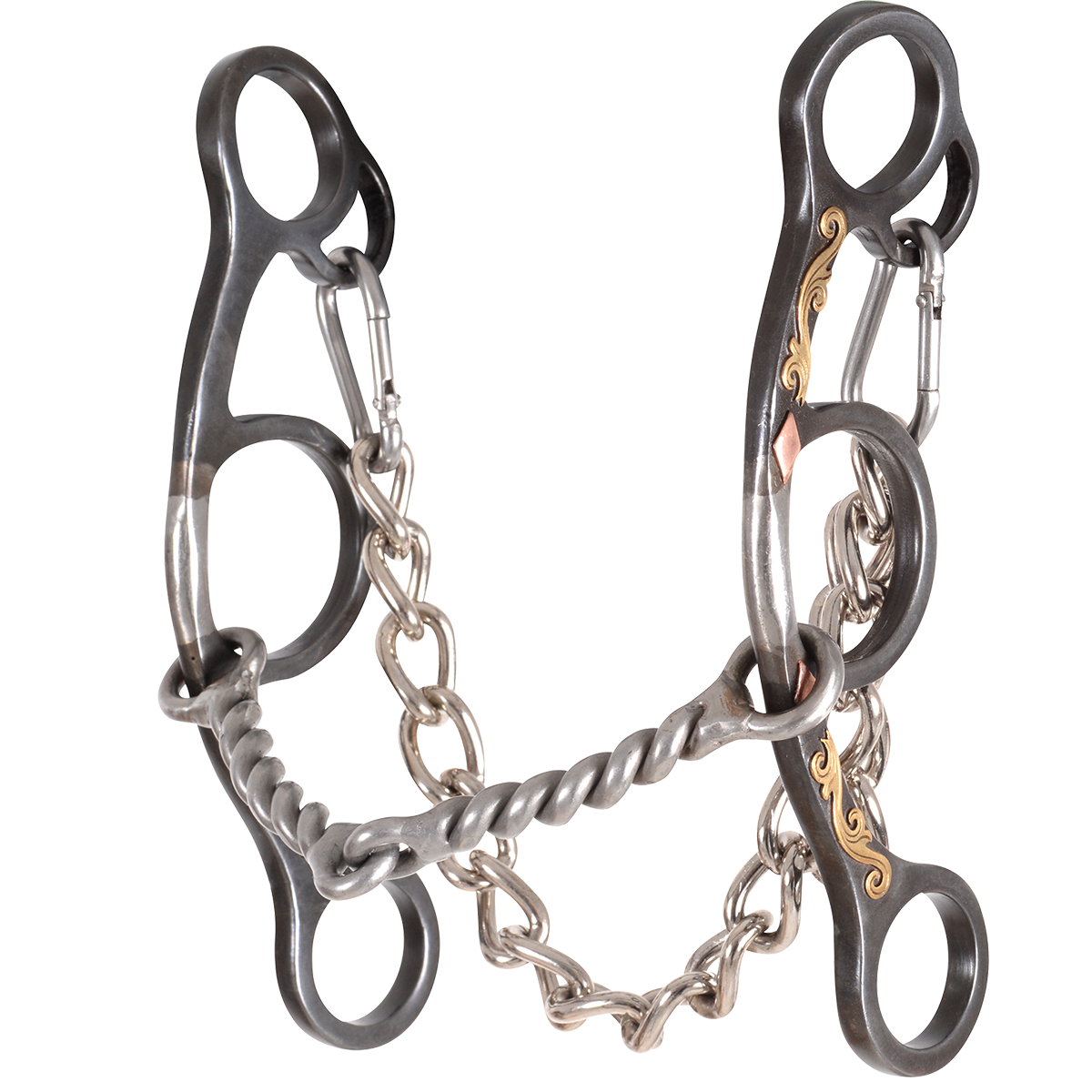 Sherry Cervi Short Shank Twisted Wire Snaffle