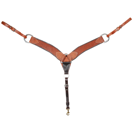 MARTIN 2-3/4'' WAFFLE TOOLED BREASTCOLLAR