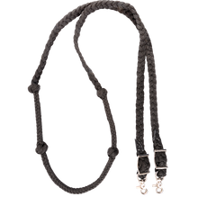 MARTIN SADDLERY BARREL BRAIDED NYLON REIN