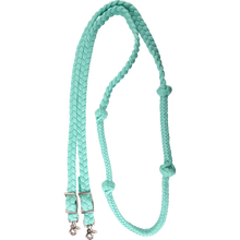 MARTIN SADDLERY BARREL BRAIDED NYLON REIN