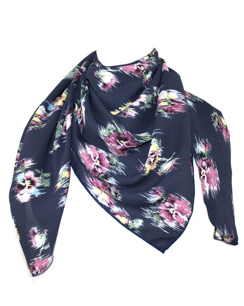 Brushed Floral Wild Rag