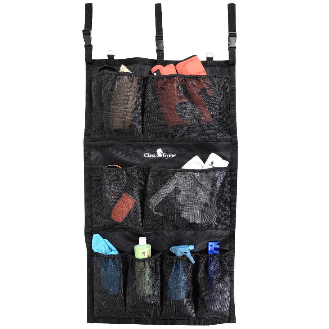 Classic Equine Hanging Groom Case Black