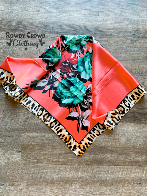 Coral Fiesty Floral
