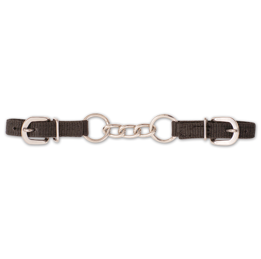 Martin Nylon Curb Strap: 3 Chain Link-CSNC3