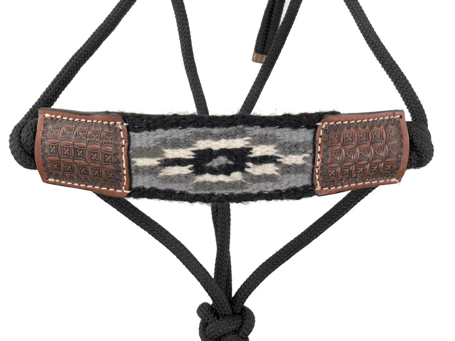 Wool Overlay Rope Halter