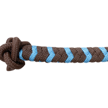 Classic Equine Two Tone Rope Halter with 8' Lead
