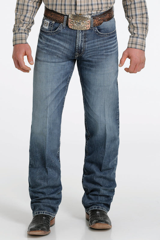 MEN'S RELAXED FIT WHITE LABEL - MEDIUM STONEWASH