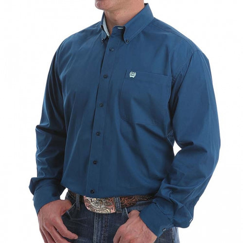 Cinch Solid Button Up