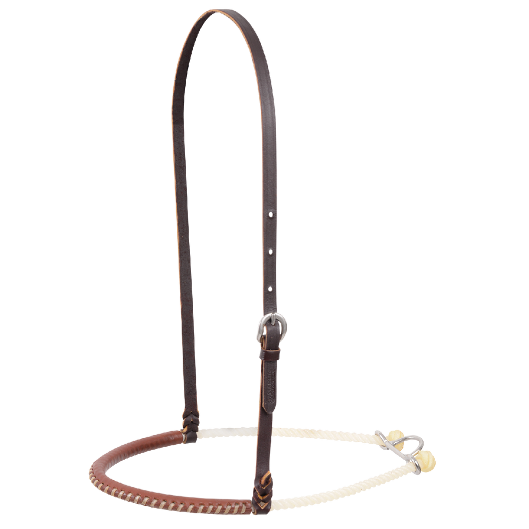 Martin Single Rope w/ Harness Leather Cover Nose Band