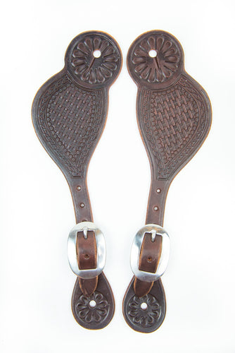 Martin Saddlery San Carlos Basket Tombstone Spur Straps