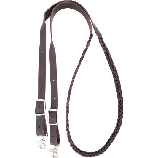 MARTIN SADDLERY BRAIDED ROPING REIN