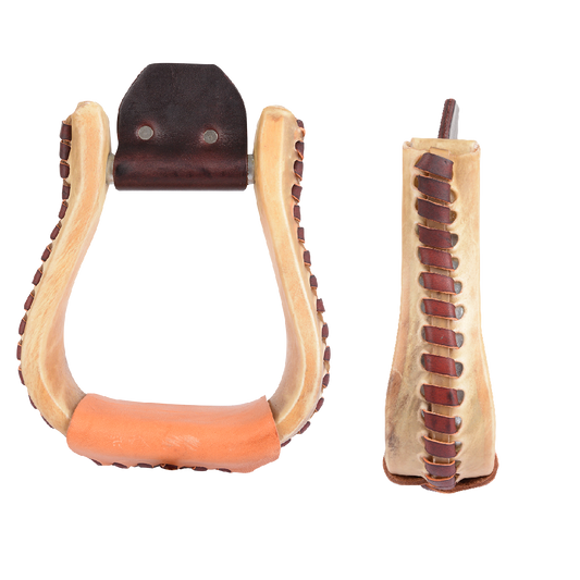 MARTIN RAWHIDE BELL BOTTOM STIRRUP