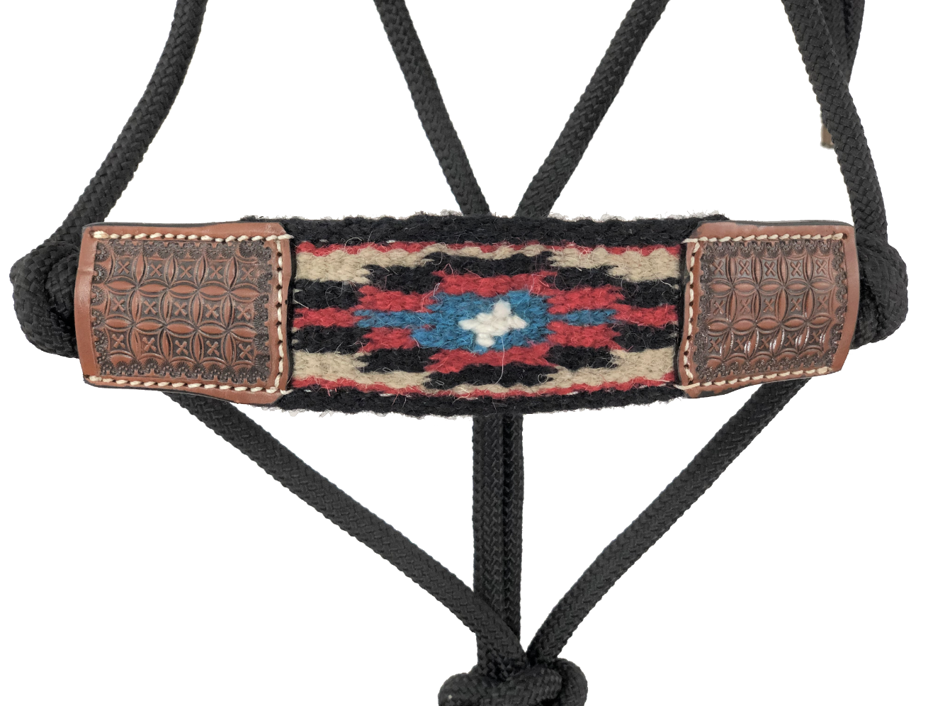 Wool Overlay Rope Halter