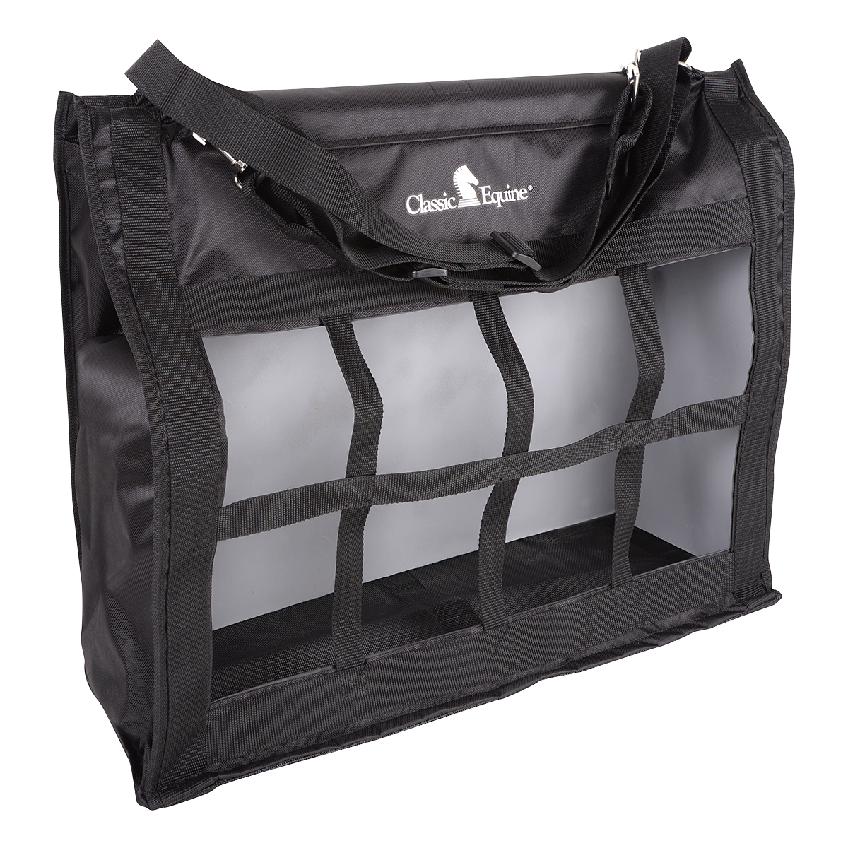 Classic Equine Top Load Hay Bag-black