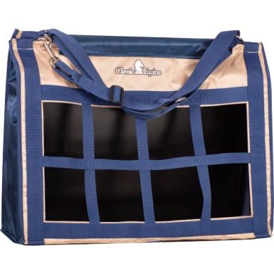 Top Load Hay Bag Tan/Navy