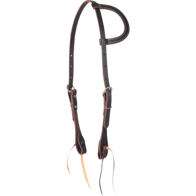 Chocolate Slip Ear Headstall