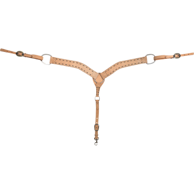 2-inch Breastcollar with Buck Stitching